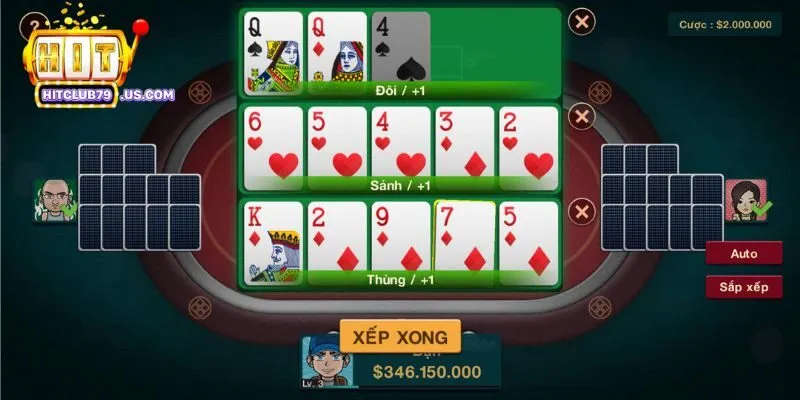 Bài Mậu Binh tại cổng game online
