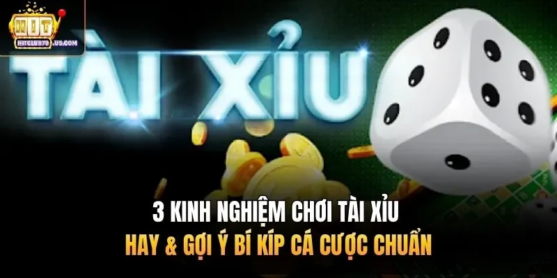 3 Kinh Nghiệm Chơi Tài Xỉu Hay & Gợi Ý Bí Kíp Cá Cược Chuẩn